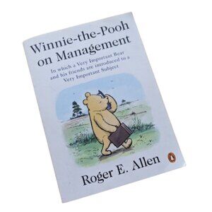 2/$20 - Winnie The Pooh on Management Book